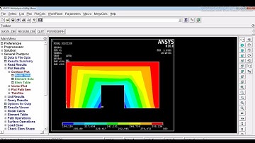 Heat Transfer Analysis Of A 2D Component | Analysis In Mechanical ANSYS APDL | Step By Step Analysis