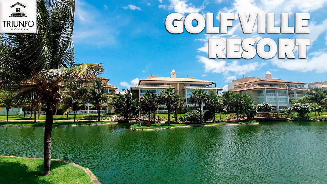 Golf Ville Resort - Apto à Venda no Melhor Réveillon de Fortaleza! (P. Porto das Dunas)