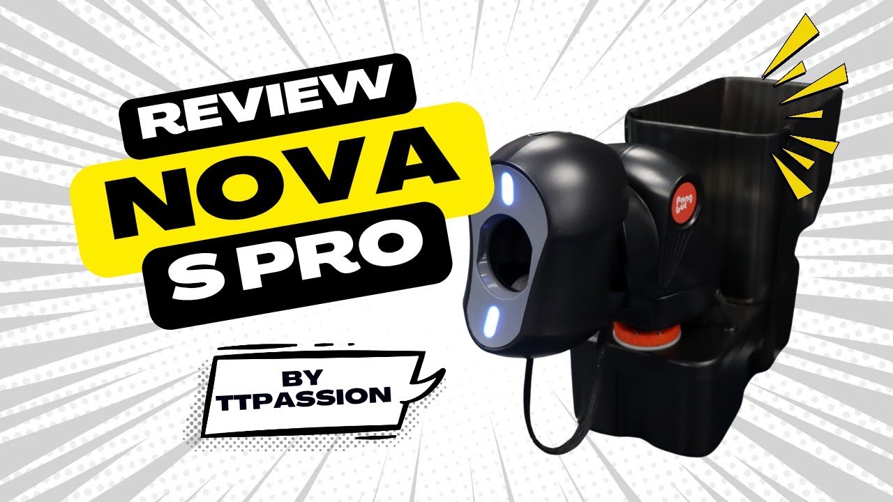 Этот умный робот для настольного тенниса просто поразил меня! Обзор NOVA S Pro [китайские субтитры]