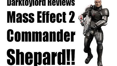 Darktoylord Reviews: Mass Effect 2 Series 1 Commander Shepard