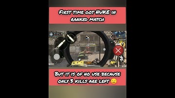 First NUKE  but what happened 😳. #codm#sniping#sniper#shorts