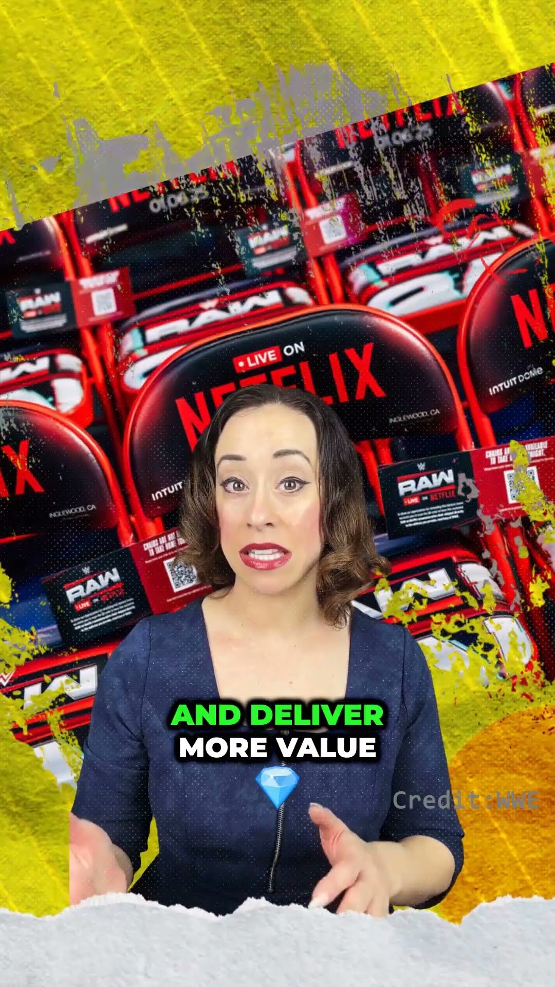 Is WWE on Netflix about to cost fans more\n#WWE #Netflix #Streaming #shorts #Wrestling