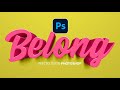 Letras 3D en photoshop