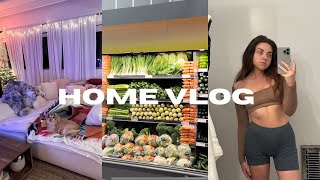 a week in my life at home! reset, groceries, cooking etc ; )