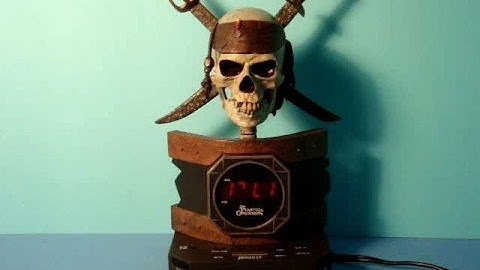 Talking Clock Pirates of the Caribbean