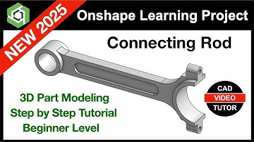 Onshape Project 2025 - Drijfstang | Stap-voor-stap handleiding bijgewerkt 2025