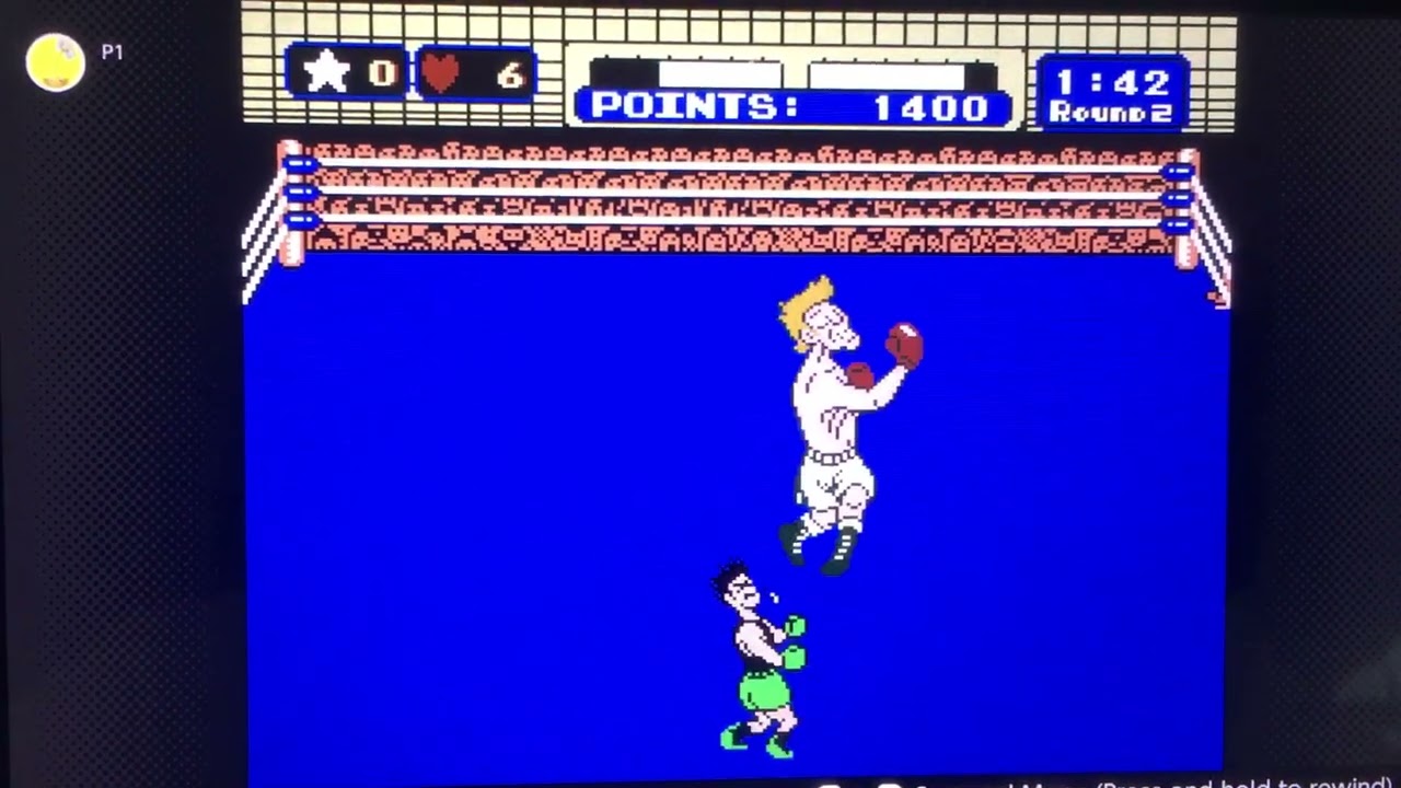 Playing Punch-Out from Nintendo! Little Mac vs. Glass Joe First