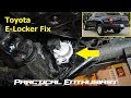 How To Rebuild A Toyota Tacoma E-Locker Diff Lock Actuator