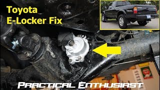 The diff lock wasn't functioning on my 2003 toyota tacoma. in this
video we'll take a stab at rebuilding locking actuator so that it
works once again. re...