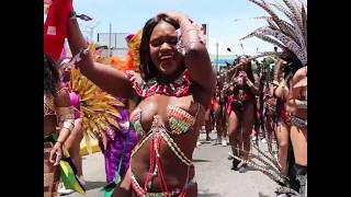 On the road for Jamaica Carnival 2018 | Road March scenes