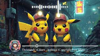 Pokemon 8BIT Music - Thousands of Stars | Electronic 8bit | KODAICA - Copyright Free Music