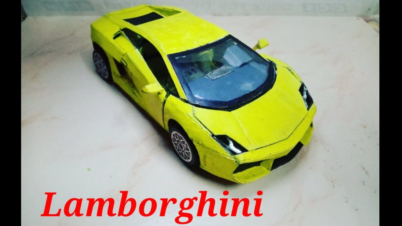 How to make Car from Gallardo How to make