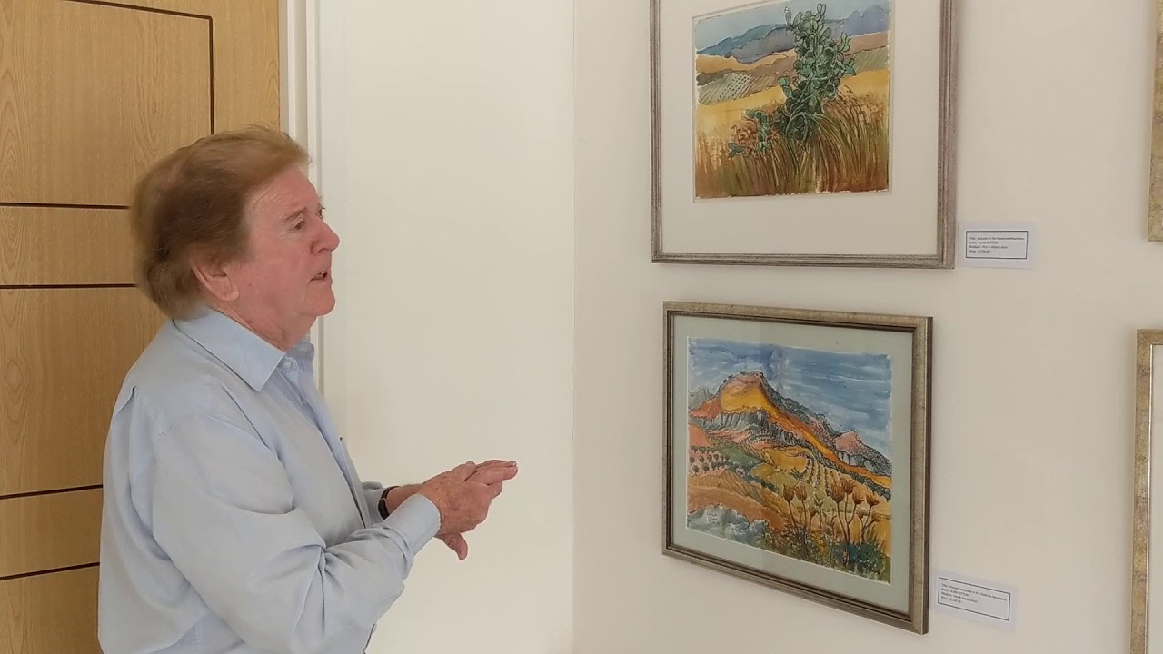 Alan Cotton 'Drawn to Paint' Virtual Exhibition & Talk | Part 1