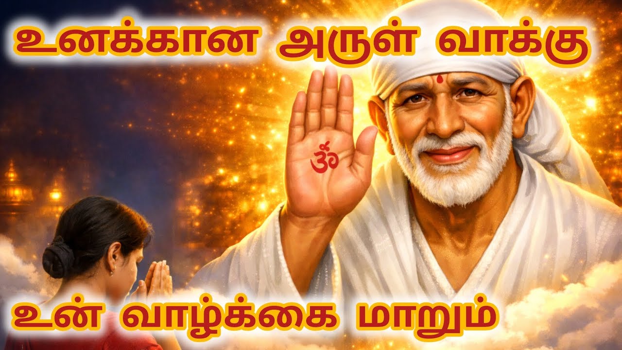 உனக்கான அருள் வாக்கு | Sai Motivation | Shirdi Saibaba Advice in tamil | Sai Motivation 
