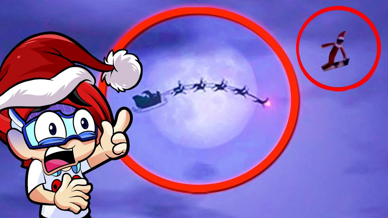 10 Veces Que SANTA CLAUS Fue Captado En Camara Durante La NAVIDAD | Luky REACCIONA a ToxiMan