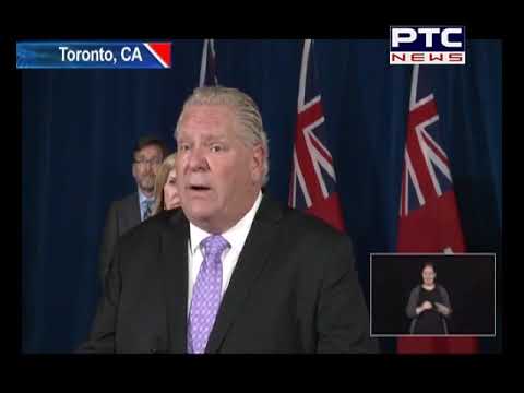 Premier Doug Ford covid 19 update in Toronto