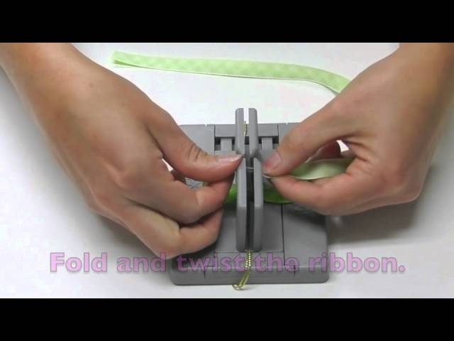 Hair Bow Making Tutorial for Autumn Using Bowdabra Bow Making Products 