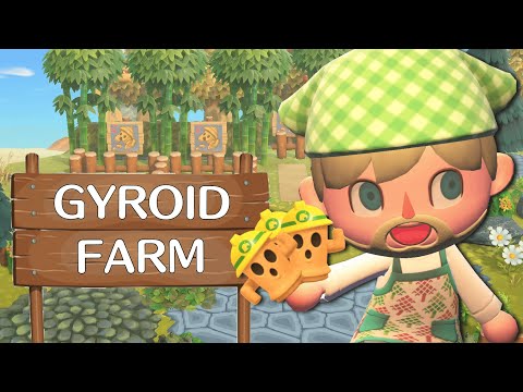 Building A Gyroid Farm | Preparing for the 2.0 Update! | Animal Crossing New Horizons