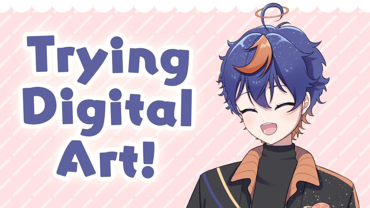 Trying digital art for the first time!🎨 - YouTube