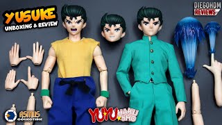 YUSUKE URAMESHI 1/6 Yu Yu Hakusho Asmus Toys Luxury Unboxing e Review BR