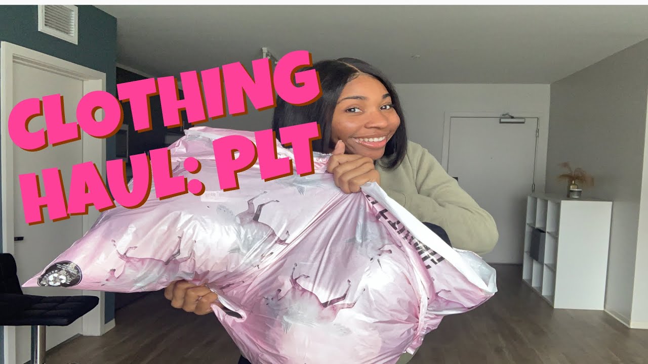 TRY-ON CLOTHING HAUL: PRETTY LITTLE THING - YouTube