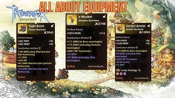 ALL ABOUT EQUIPMENT TREE OF SAVIOR NEVERLAND