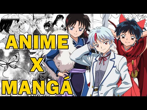 Diferenças MANGÁ x ANIME de HANYO NO YASHAHIME 