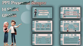 PPT Presentasi Sempro Tema Bubble 💥Gratis Template Part 43💥