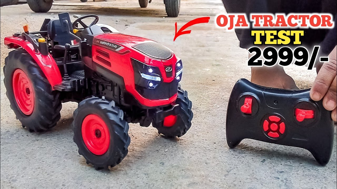 New RC Oja Tractor Realistic Sound & Action Unboxing & Testing - Toy Zoom Bro TV 