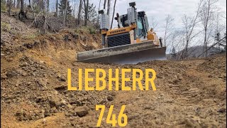 #liebherr dozer ile yol genişletme #bulldozer #heavyequipment #global #komatsu #caterpillar