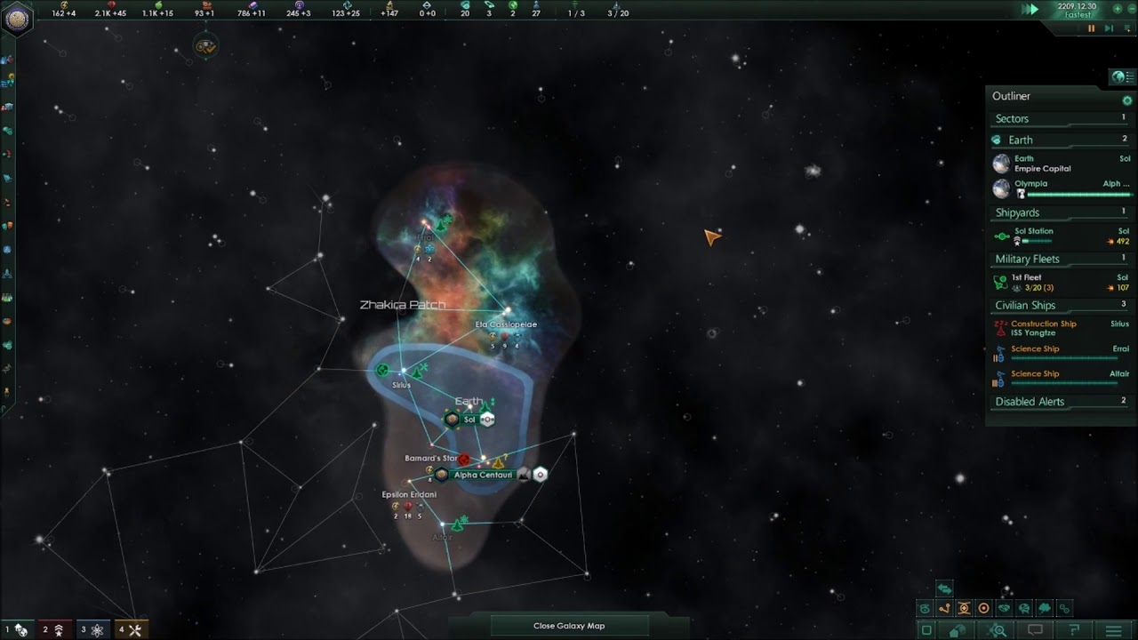 [Stellaris] - Human Technocracy 2.0 #1 - Vi starter forfra!