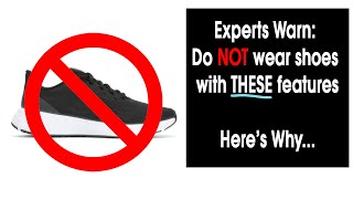 Are Comfortable Shoes BAD for you?