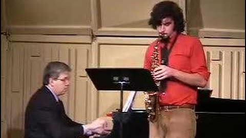 Recitative and Allegro, Dimitrov, A. Sax
