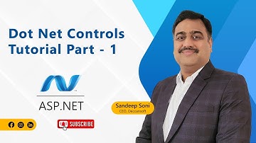 Basic Controls in ASP.NET | ASP.Net Videos Tutorial for Beginners Video 2 - Part 1
