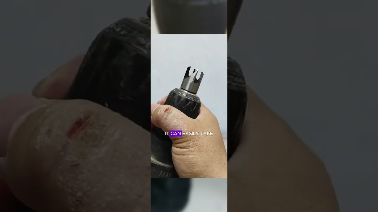 Drill holes & create plugs with this must-have cork drill bit! 