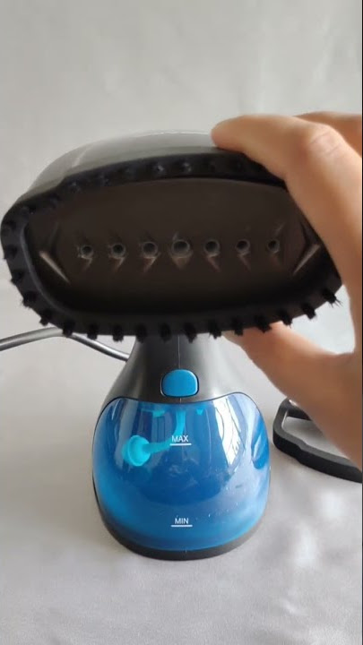 How to iron delicate dress, Black & Decker handheld garment Steamer