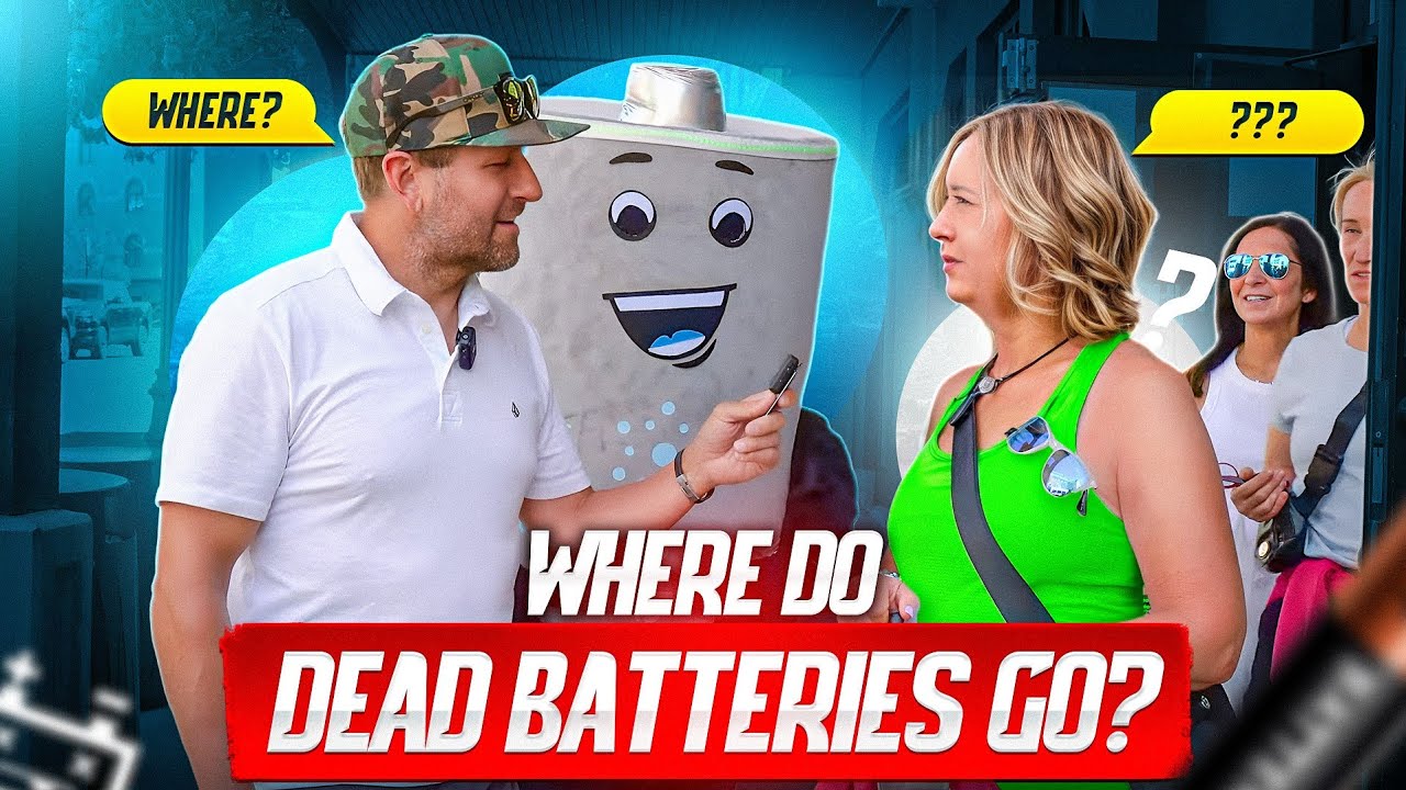 10 Million Batteries Thrown Away Daily? | Street Interview on Battery Waste & Solutions