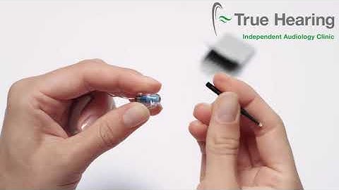 How to change the CeruStop on a custom hearing aid