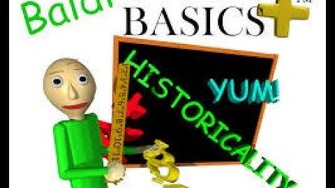 How To Get Editor on Baldi