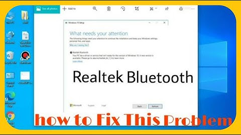 windowsWindows 10 Update Error // What Needs Attention // Realtek Bluetooth Error Windows 10 Update