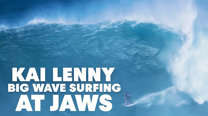Go Behind Kai Lennys 20ft Jaws Lip Drop