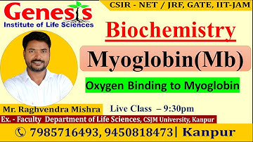Myoglobin | Biochemistry | New online "Batch" for CSIR NET/JRF | IIT-JAM |