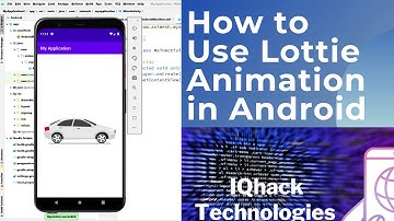 How to use Use Animated icon in Android (Lottie Animation).