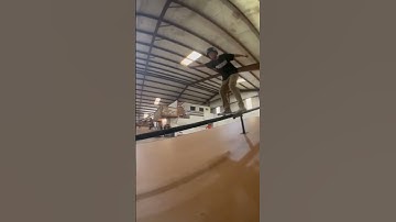 Boardslide down the long rail at @SouthsideSkatepark1994 | skateboarding #shorts