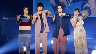 [LINELIVE] TGC Shizuoka 2020 Collaboration Stage (Sano Hayato × Yuki Kousei × Otomo Karen × Yoshi)