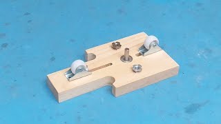 Diy Woodworking Tools !! Simple Adjustable 3 way doweling jig
