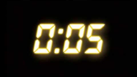 "24" clock countdown (10 seconds)