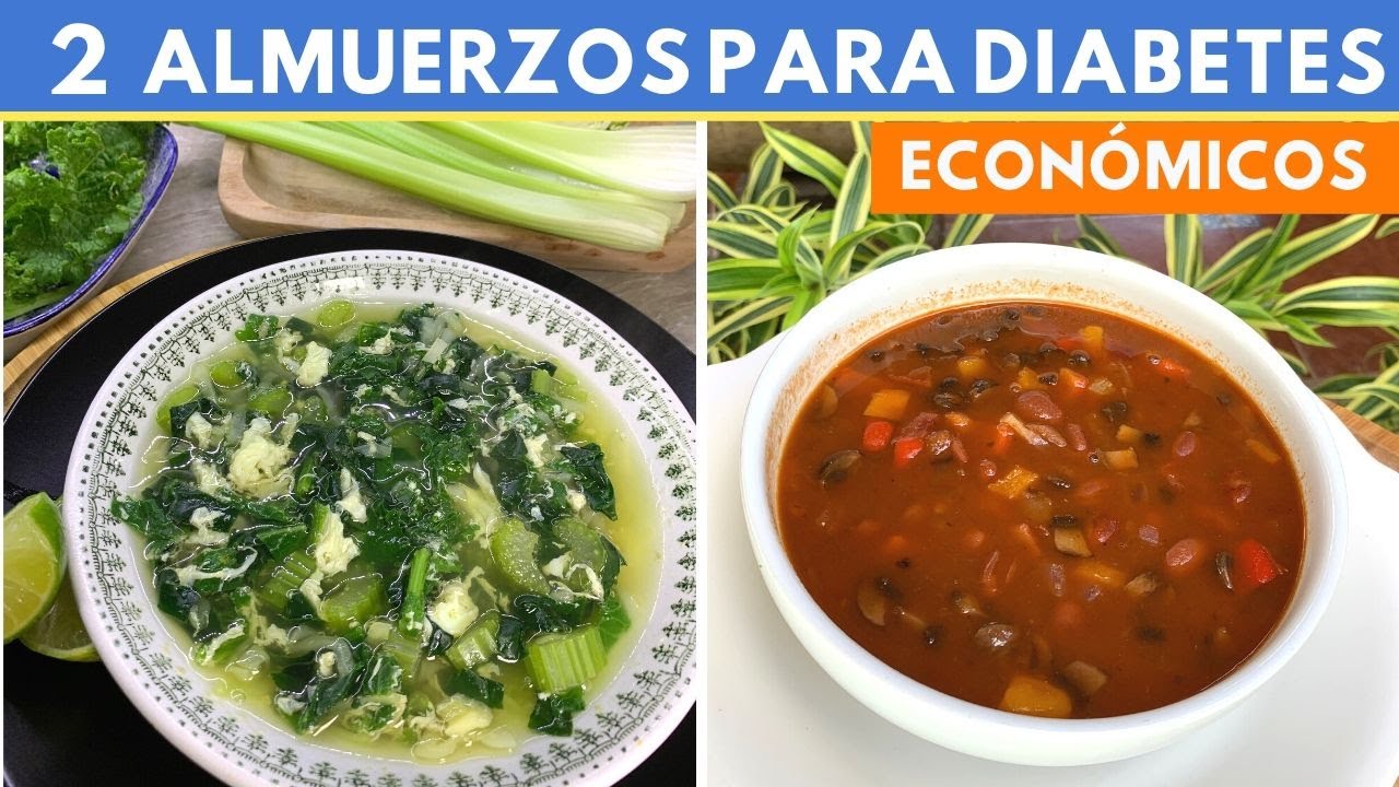 Almuerzos para Diabetes para no salir de casa, fácil y nutritivo| SIN CARNE  Cocina de Addy - YouTube