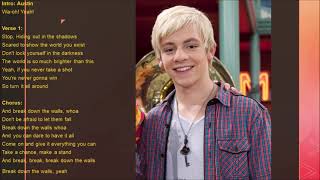 Break Down The Walls Austin & Ally Lyrics Resimi