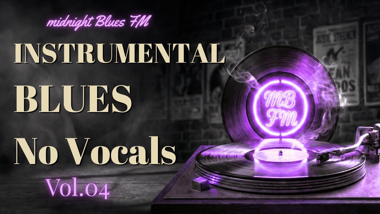 80' Chicago Instrumental Blues (No Vocals): Smoky Guitar for Study ...